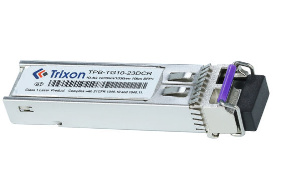 खरीदें TPB-TG10-23DCR 10G 10km TX1270nm,RX1310nm BIDI LC कनेक्टर SFP+ ट्रांससीवर मॉड्यूल MSA SFF-8472 अनुरूप ऑनलाइन निर्माण