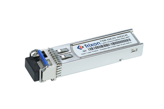 TSB-GE20-35DCR 1.25G SFP BIDI 20km ट्रांससीवर 1310nm/1550nm तरंग दैर्ध्य -5°C ~ +70°C SMF